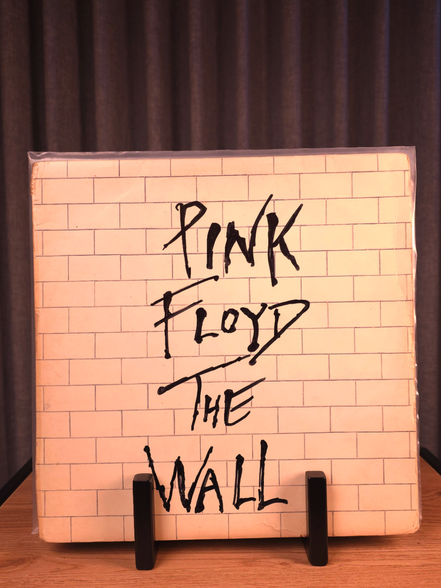 vinyl stand compact black color 